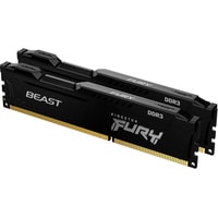 Kingston FURY Beast 2x8GB DDR3 PC3-14900 KF318C10BBK2/16