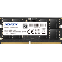 ADATA 8ГБ DDR5 SODIMM 4800 МГц AD5S48008G-S Image #1