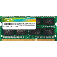 Silicon-Power 8GB DDR3 SO-DIMM PC3-12800 SP008GLSTU160N02 Image #1