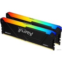 Kingston FURY Beast RGB 2x16ГБ DDR4 3200 МГц KF432C16BB2AK2/32