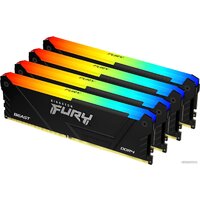 Kingston FURY Beast RGB 4x16ГБ DDR4 3600 МГц KF436C18BB2AK4/64