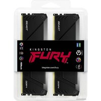 Kingston FURY Beast RGB 4x16ГБ DDR4 3600 МГц KF436C18BB2AK4/64 Image #3