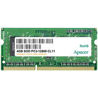 Apacer 4GB DDR3 SO-DIMM PC3-12800 [AS04GFA60CATBGJ] Image #1