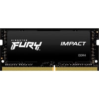 Kingston FURY Impact 16GB DDR4 SODIMM PC4-25600 KF432S20IB1/16