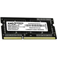 AMD Radeon Entertainment 4GB DDR3 SO-DIMM (R534G1601S1S-UO)