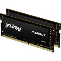 Kingston FURY Impact 2x16GB DDR4 SODIMM PC4-21300 KF426S15IB1K2/32