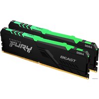 Kingston FURY Beast RGB 2x32GB DDR4 PC4-28800 KF436C18BBAK2/64