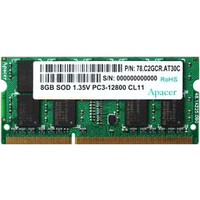 Apacer 8GB DDR3 SO-DIMM PC3-12800 (DV.08G2K.KAM) Image #1