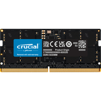 Crucial 16ГБ DDR5 SODIMM 4800 МГц CT16G48C40S5