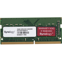 Synology 16ГБ DDR4 SODIMM D4ES01-16G