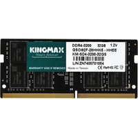 Kingmax 32ГБ DDR4 SODIMM 3200 МГц KM-SD4-3200-32GS