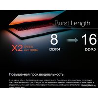 Silicon-Power 32ГБ DDR5 5600 МГц SP032GBLVU560F02 Image #5