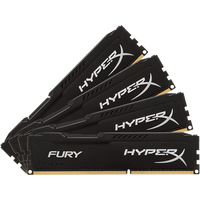 HyperX Fury 4x8GB DDR4 PC4-19200 HX424C15FB2K4/32 Image #1