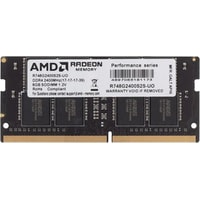 AMD Radeon R7 Performance 8GB DDR4 SODIMM PC4-19200 R748G2400S2S-UO