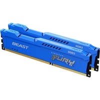 Kingston FURY Beast 2x4GB DDR3 PC3-12800 KF316C10BK2/8 Image #1