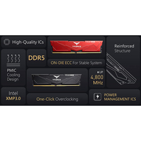 Team T-Force Vulcan 2x32ГБ DDR5 6000 МГц FLBD564G6000HC38ADC01 Image #8