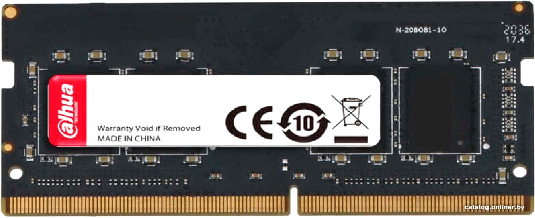 Dahua 16ГБ DDR4 SODIMM 3200 МГц DHI-DDR-C300S16G32