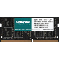 Kingmax 16ГБ DDR4 SODIMM 3200 МГц KM-SD4-3200-16GS