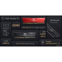 Team T-Force Vulcan 2x32ГБ DDR5 6400 МГц FLBD564G6400HC34EDC01 Image #8