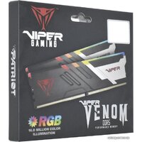 Patriot Viper Venom RGB 2x24ГБ DDR5 6000 МГц PVVR548G600C30K Image #6