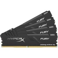 HyperX Fury 4x4GB DDR4 PC4-25600 HX432C16FB3K4/16