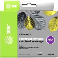 CACTUS CS-LC985Y (аналог Brother LC985Y) Image #1
