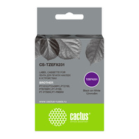 CACTUS CS-TZEFX231 (аналог Brother TZe-FX231)