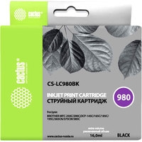CACTUS CS-LC980BK (аналог Brother LC980BK)