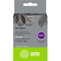 CACTUS CS-TZE611 (аналог Brother TZE611)