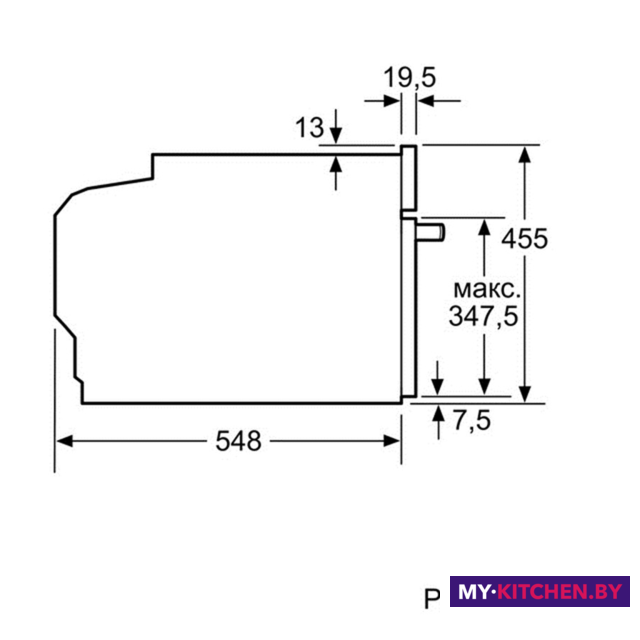 Духовой шкаф bosch cmg636bb1